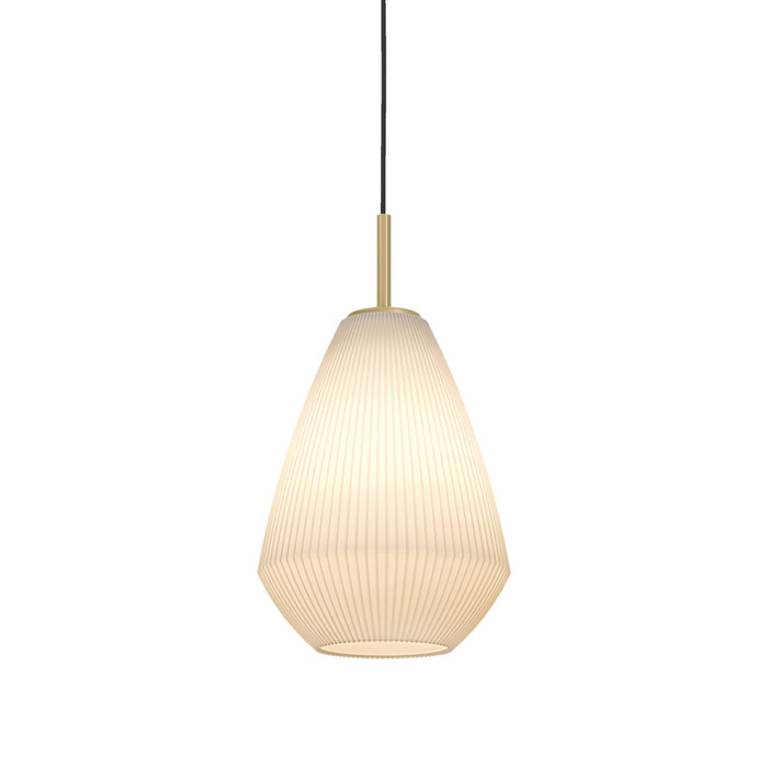 Eglo Caprarola pendel Ø20 cm børstet messing/sand